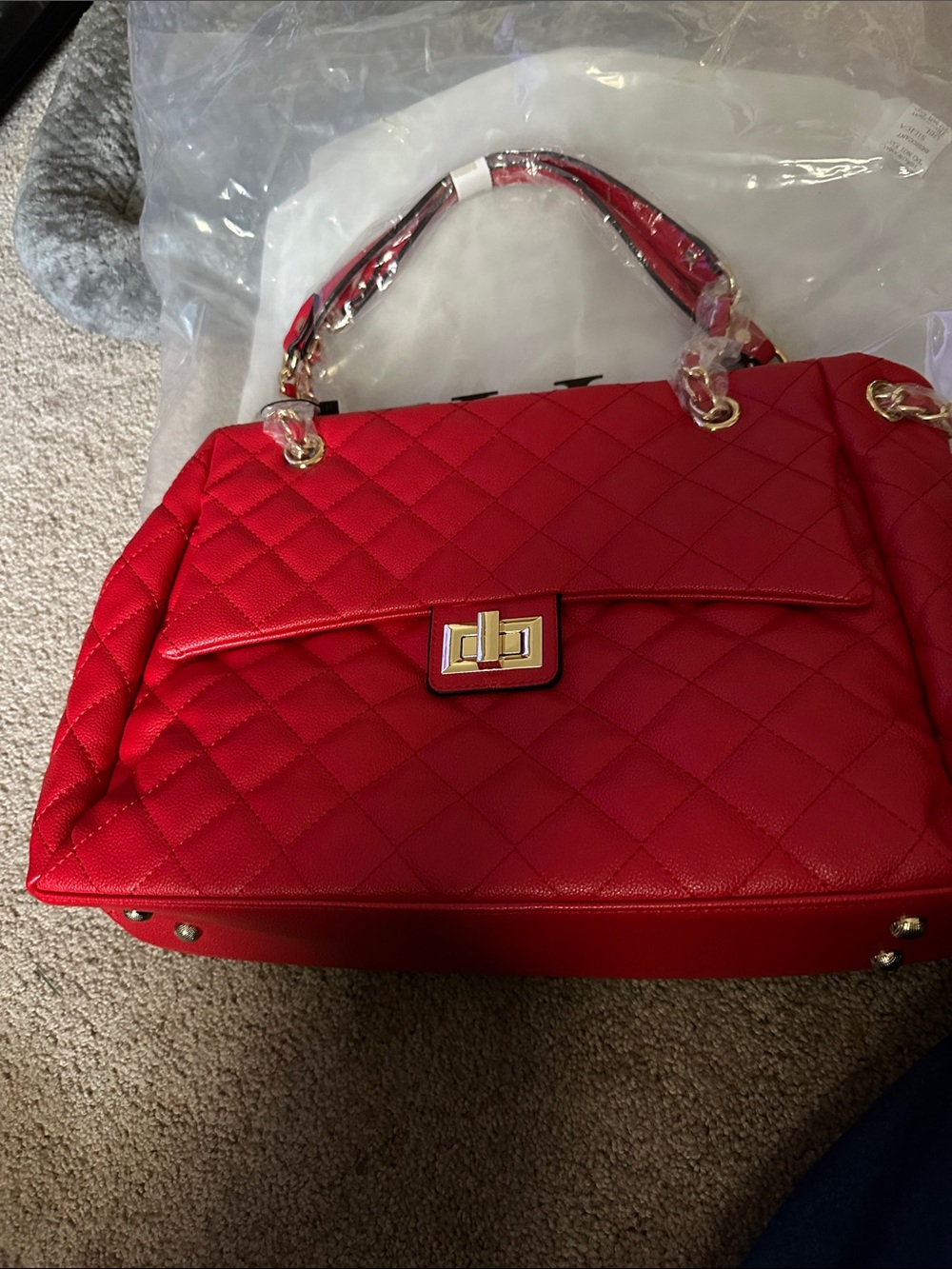Ello Red Shirley bag